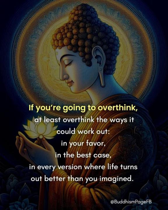 If you're going to overthink,