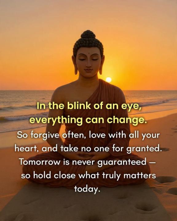 In the blink of an eye