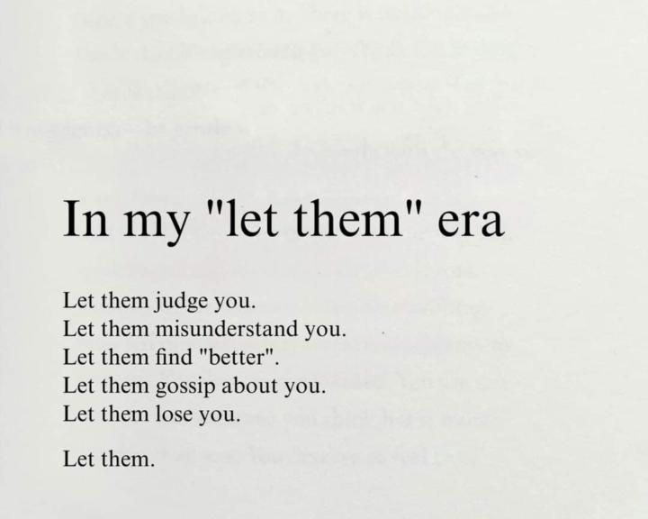 Let them