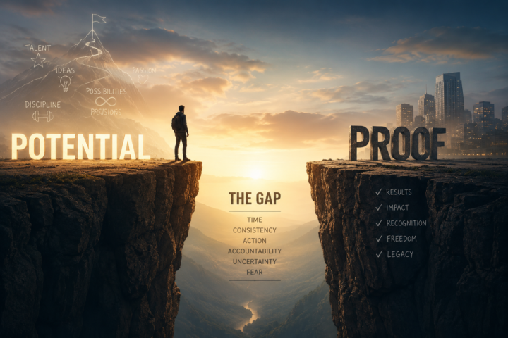 The Gap Between Potential and Proof