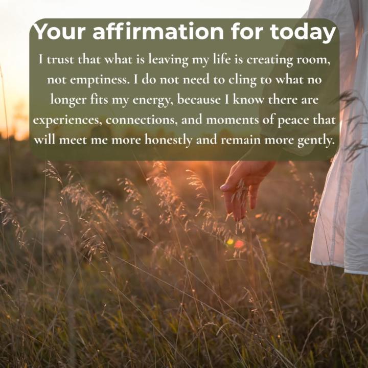Your affirmation for today.