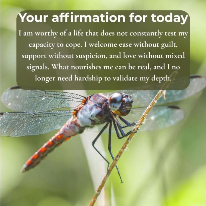 Your affirmation for today