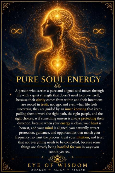 Pure soul energy.