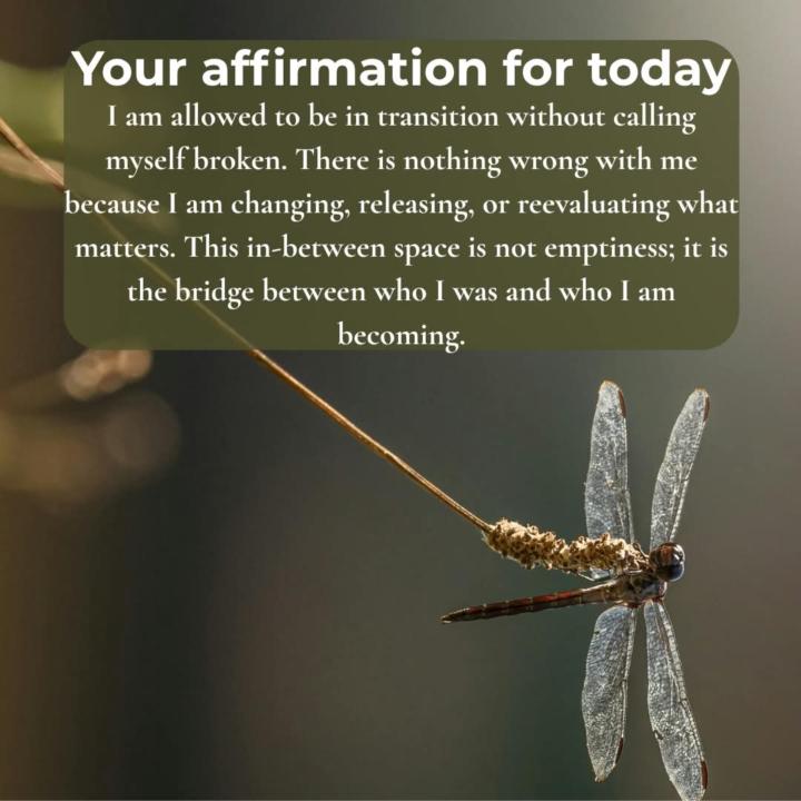 Your affirmation for today.