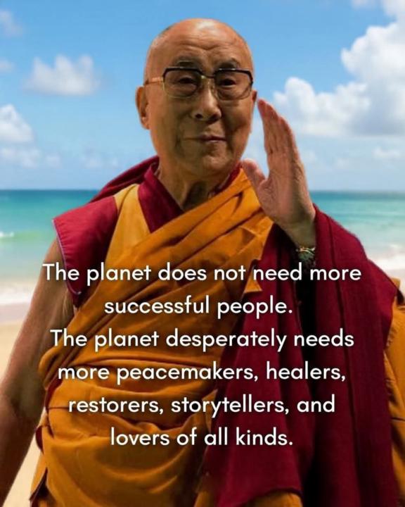 What the planet desperately needs