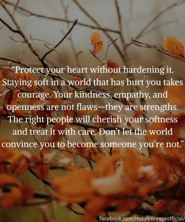 Protect your heart.