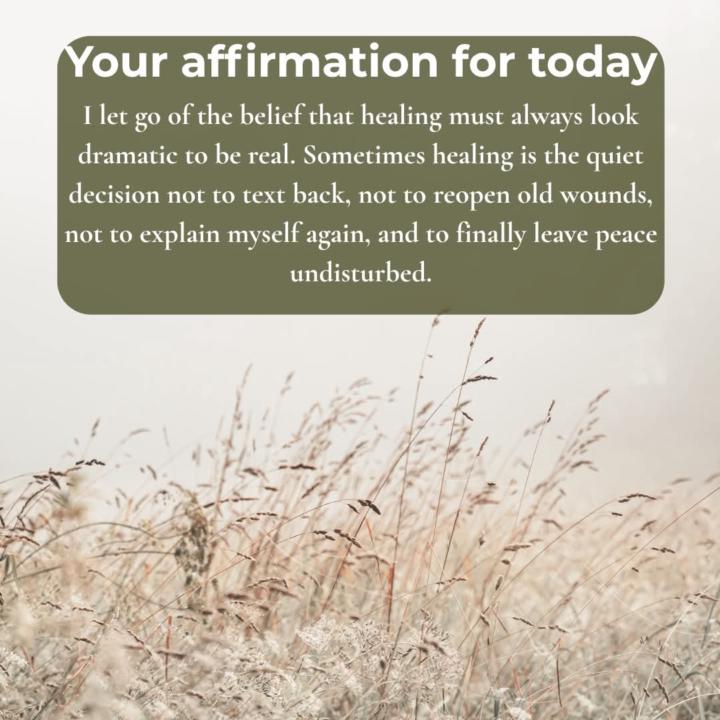 Your affirmation for today.