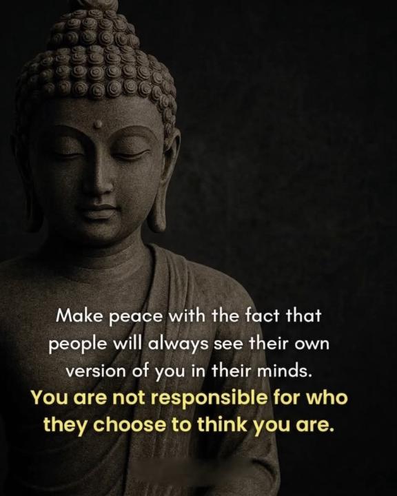 You're not responsible for other people's thinking.