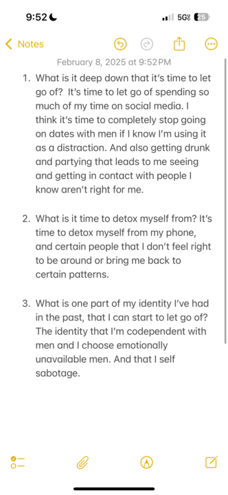 Vibrational Detox homework