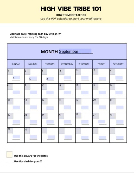 Calendar 101