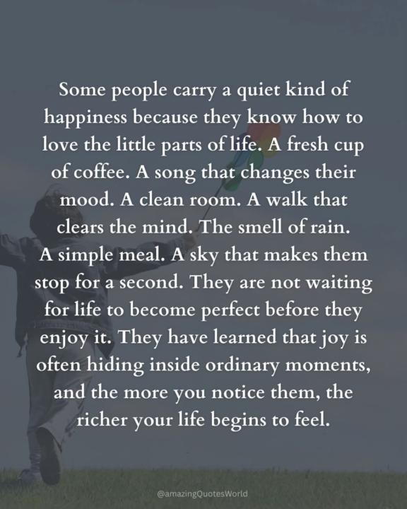 Love the little parts in life.