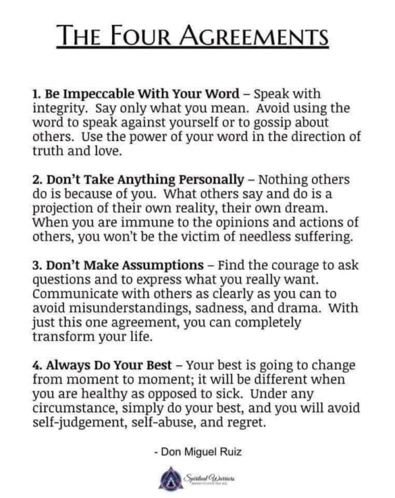 The 4 Agreements - Don Miguel Ruiz