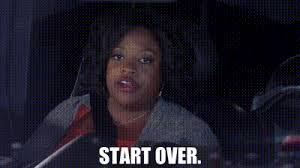Stop Starting Over. 
