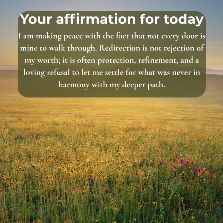 Your affirmation for today
