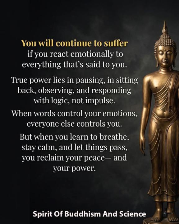 You will continue to suffer if?