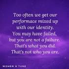 We Are Not What We Do
