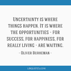 The Quest For Certainty