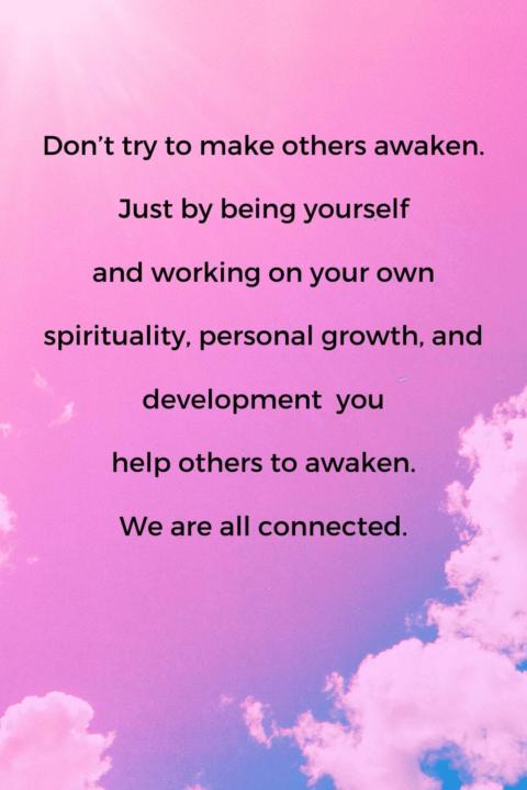 Be true to yourself is enough.  