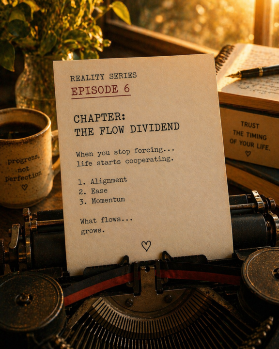 🎬 REALITY SERIES EP. 6: “THE FLOW DIVIDEND”
