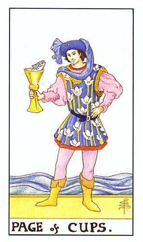 塔羅師不會告訴你的秘密 聖杯侍者