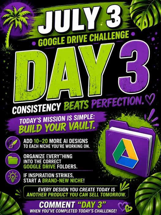 #GoogleDrive Challenge: DAY 3