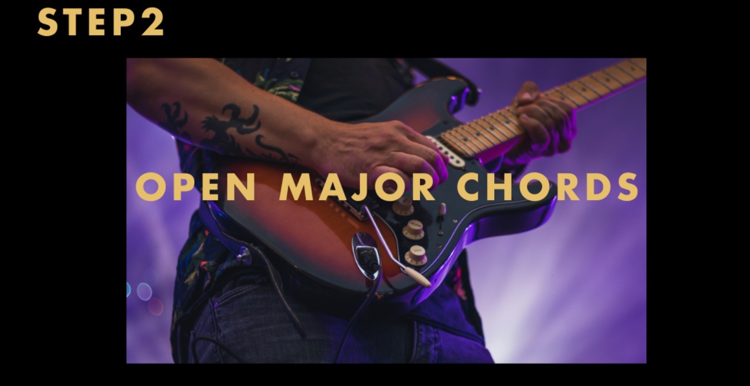 🎸 Master Major Open Guitar Chords! 🎸