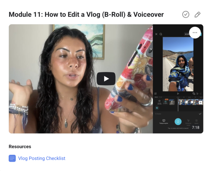 New Vlog Module Posted!