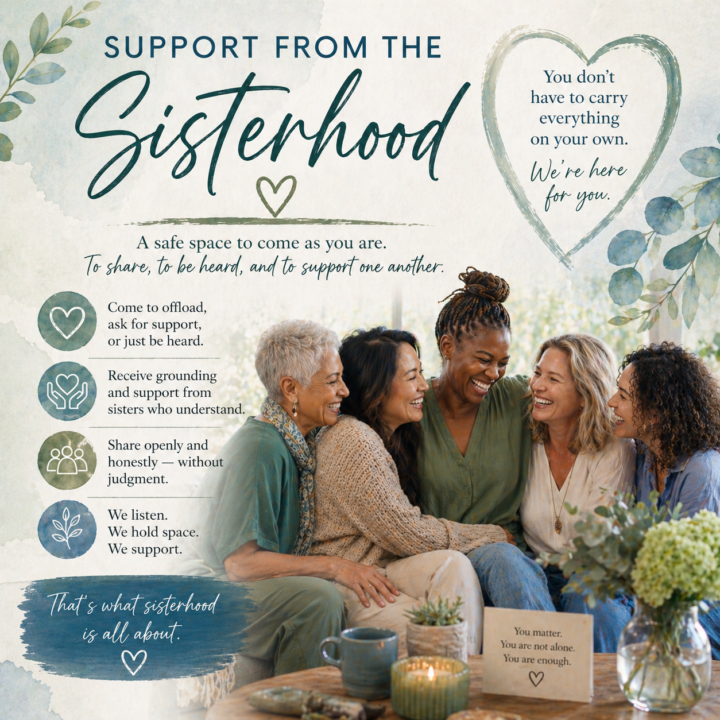 🌿 Support from the Sisterhood