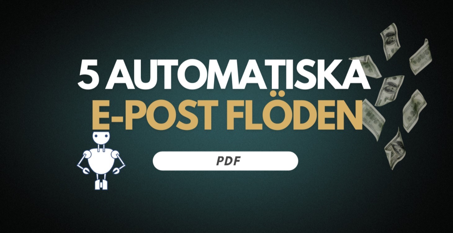 5 automatiska email serier