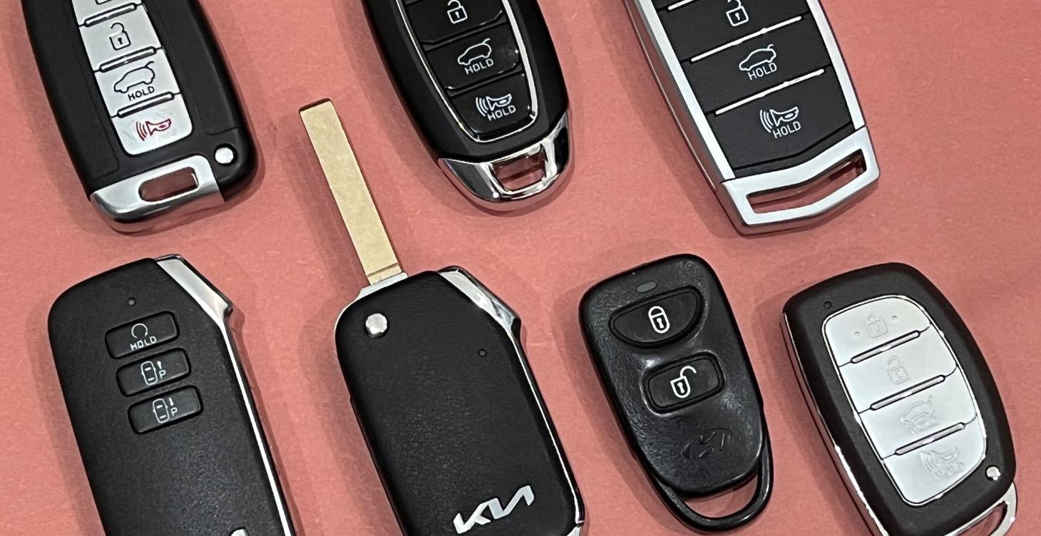 Hyundai and KIA Keys