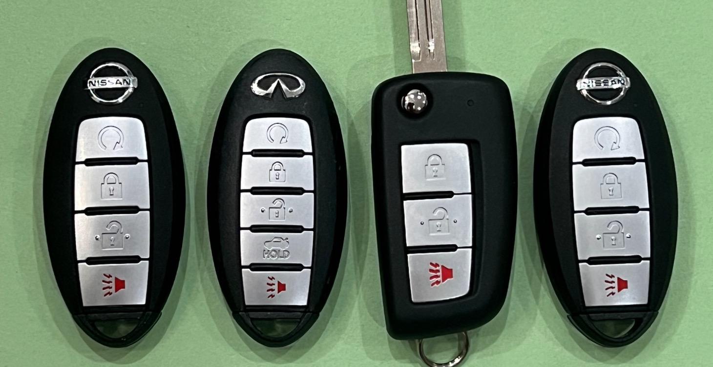 Nissan and Infiniti Keys