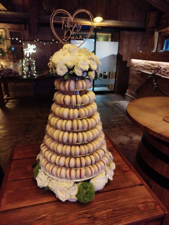 Wedding Macaron Tower 