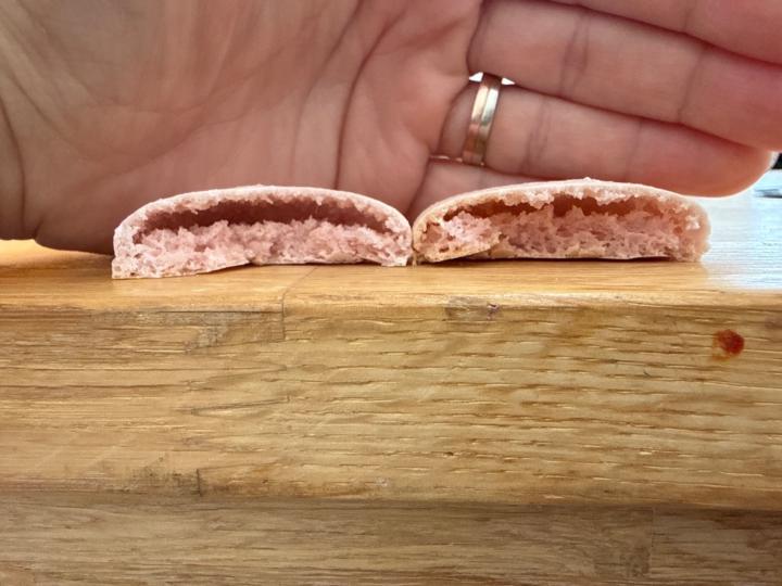 Oily almond flour