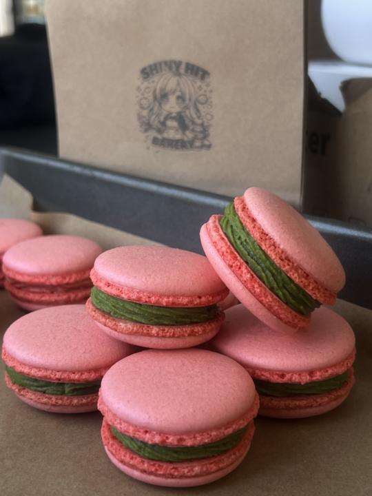matcha x strawberry + matcha x lavender 