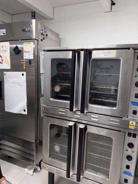Moved to a commercial kitchen!