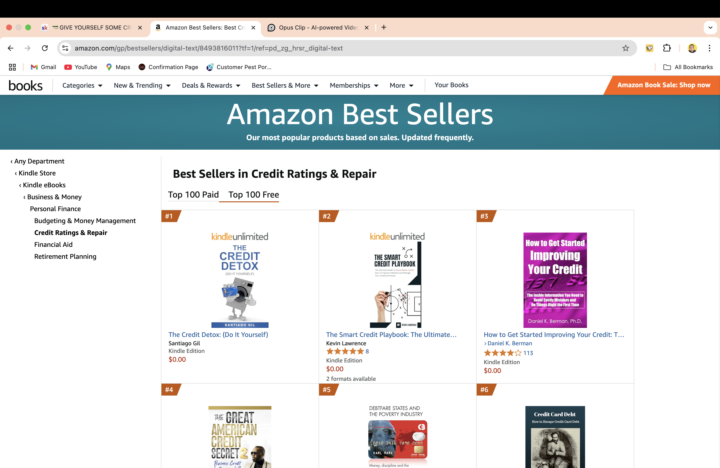 THE CREDIT DETOX (FIX YOUR OWN CREDIT) (FREE)