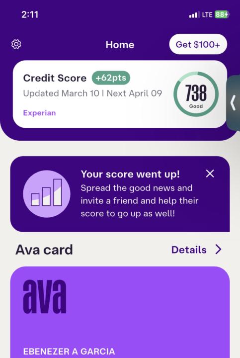 62 points increase in just a couple of months