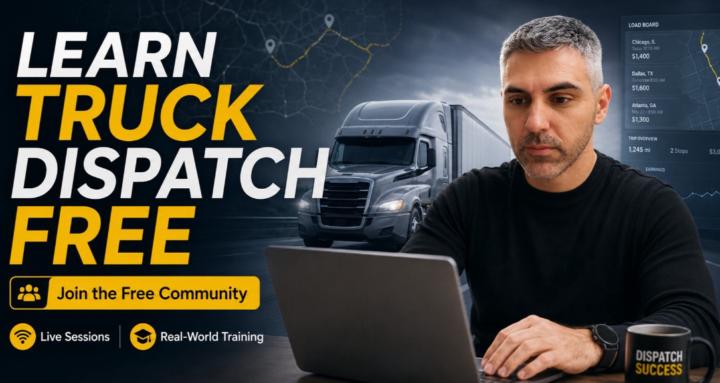  Learn Truck Dispatch FREE 🚚