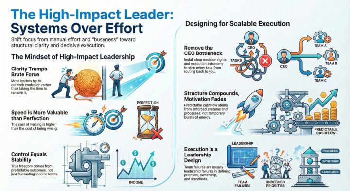 You Don’t Have an Effort Problem. You Have a Design Problem.