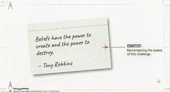 💡Day 12: How to Build an Unshakable Mindset — One Quote at a Time