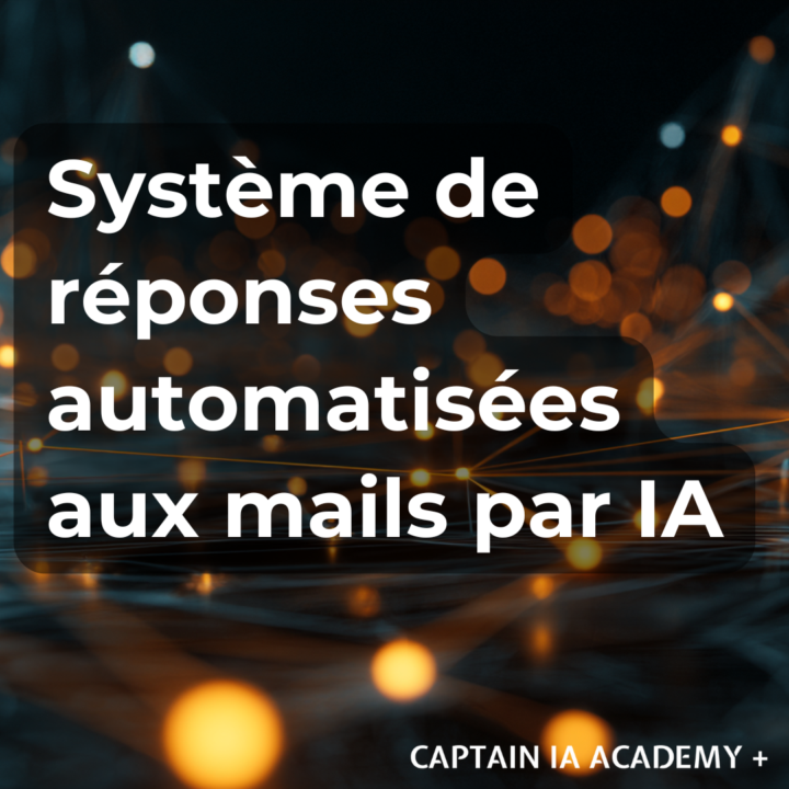 📬 Et si une IA pouvait répondre à tes mails !