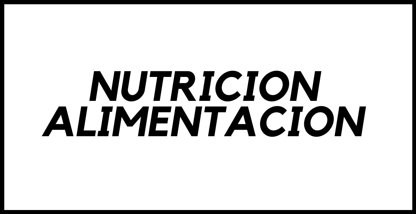 Nutrición & Alimentación