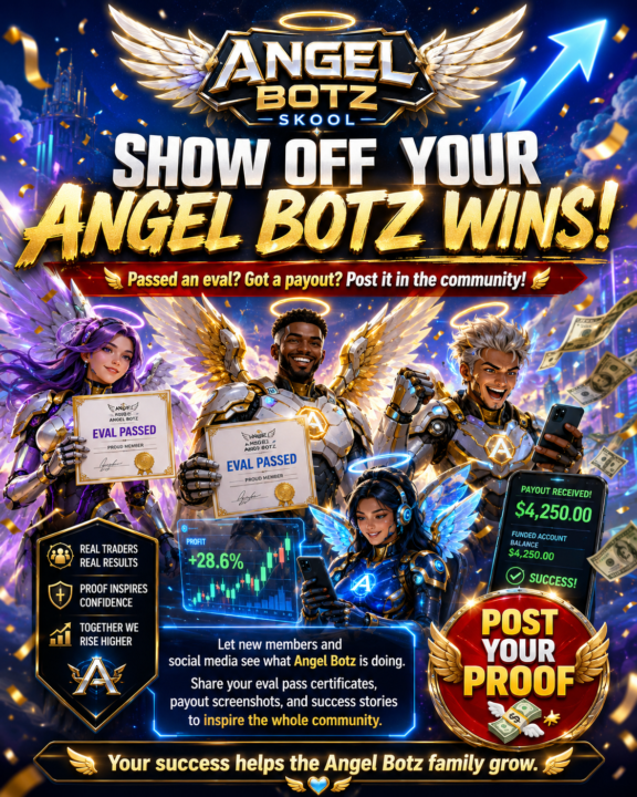 🏆 Show Off Your Angel Botz Wins — Eval Passes & Payouts Wanted! 😇💸