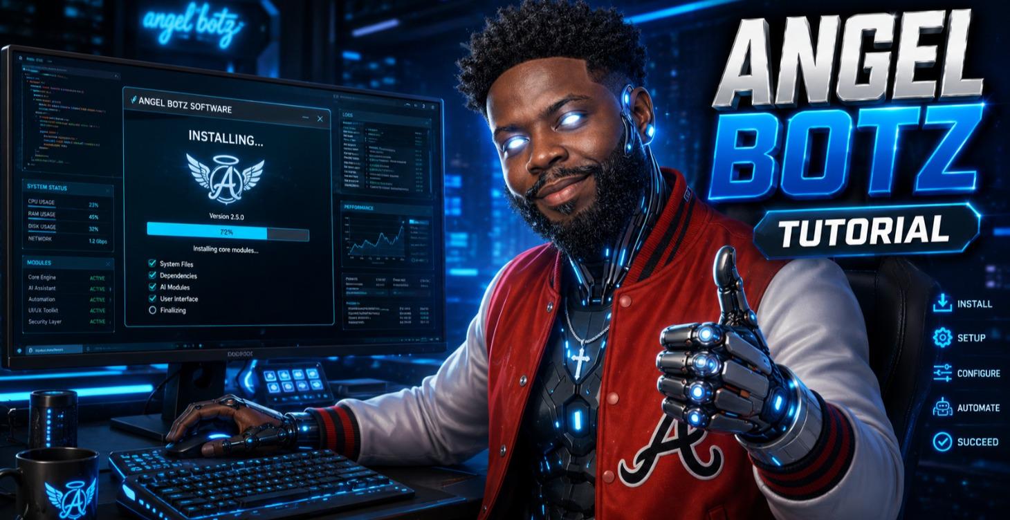 HOW TO INSTALL YOUR ANGEL BOTZ