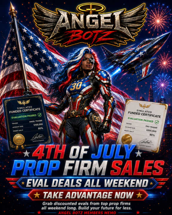 4th of July Prop Firm Eval Sales Are LIVE — Smart Traders Shop the Discounts 🚀
