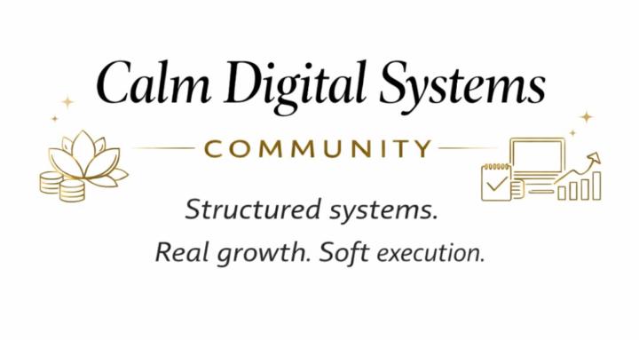 Calm Digital Systems Community