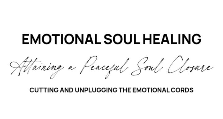 Emotional Soul Healing