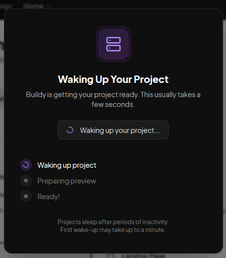 Waking Up Project :)