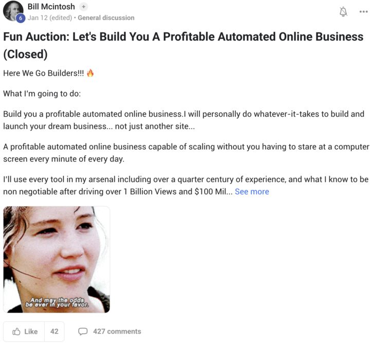 Flash Sale Announcement For Buildy AI 100K Fun Auction Participants