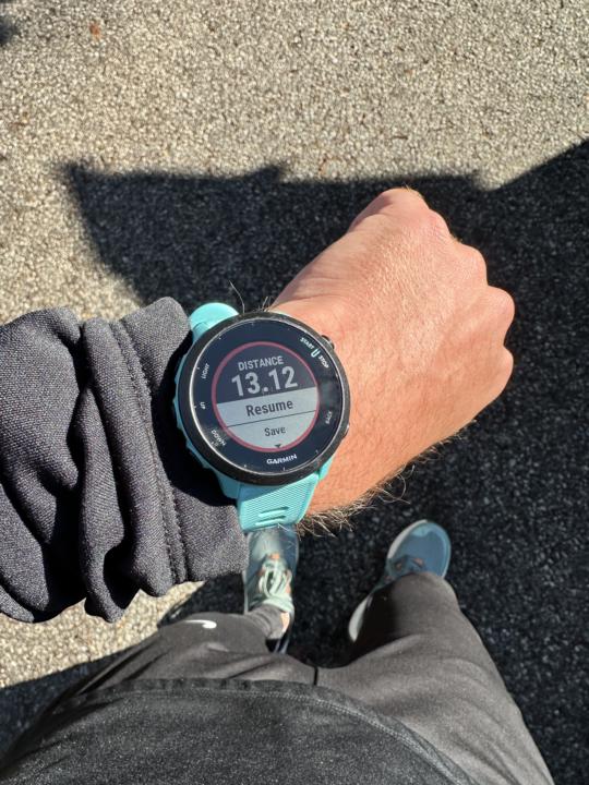 Fun little Saturday 1/2 Marathon in Winona Lake, IN. 